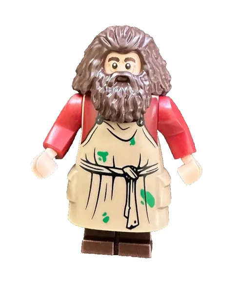 LEGO Harry Potter Hagrid Apron Red Shirt Minifigure #76428 Hagrid's Hut