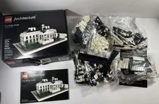 LEGO ARCHITECTURE: The White House (21006) Retired Open Box Damaged Box Complete