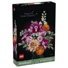 LEGO Botanicals Pretty Pink Flower Bouquet set 10342