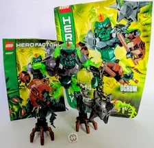 LEGO Hero Factory #44007 Ogrum, 100% Complete With Instructions & Packaging!!