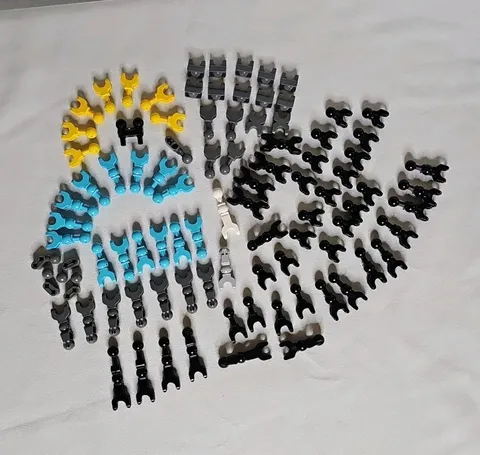 LEGO Hero Factory Ball Socket Joint Parts Lot Of 90+ Random Pieces