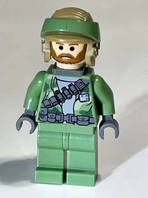 Lego Rebel Commando Endor Minifigure Star Wars Used Good Condition sw0240 #24