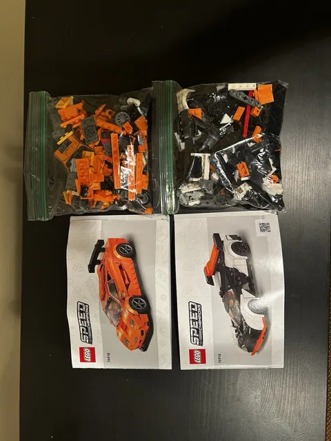 LEGO SPEED CHAMPIONS: Mclaren Solus Gt & Mclaren F1 LM (76918)