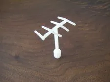 LEGO Vintage Milky White Antenna RARE 1970's 70's READ