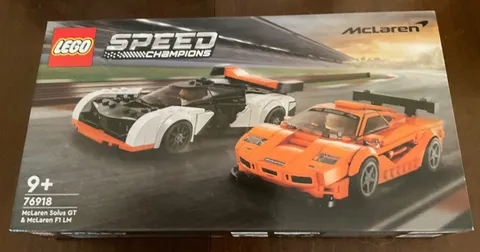 LEGO SPEED CHAMPIONS: Mclaren Solus Gt & Mclaren F1 LM (76918) New in Box