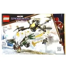 LEGO® Instruction Manual for Spider-Man’s Drone Duel 76195-1 Book