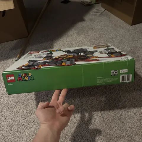 LEGO Super Mario: Bowser's Castle Boss Battle Expansion Set (71369)