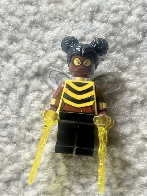 LEGO Minifigures Series Bumblebee Minifigure Black Yellow Torso Wings Toy