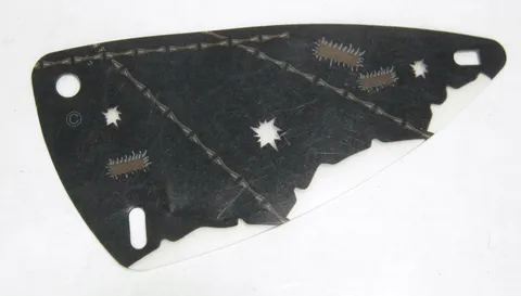 LEGO Vintage Ninja 6045 Triangle 6x12 Wing Patched Cloth Pattern Part x66px1