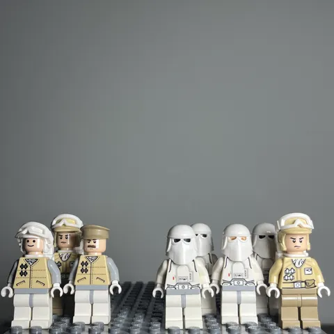 Lego Star Wars Hoth Rebel Snow Trooper Minifigure Lot - 1B