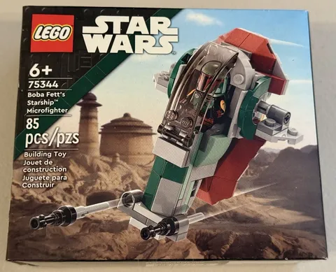 LEGO Star Wars: Boba Fett's Starship Microfighter (75344) SEALED in box