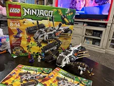 LEGO NINJAGO Masters of Spinjitzu Ultra Sonic Raider 9449 622pcs Box Inst