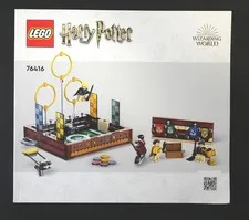 Lego Harry Potter INSTRUCTION GUIDE Manual Wizarding World 76416