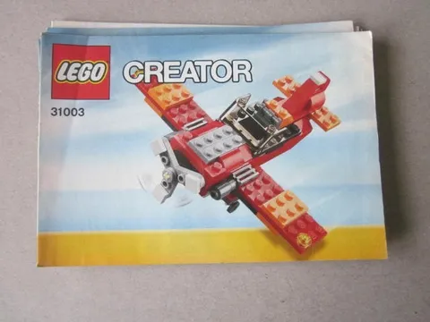 Lego instructions instruction creator 31003 hunter fighter plane 