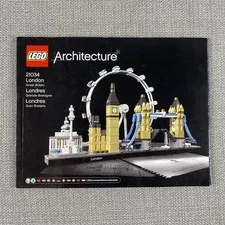 LEGO Architecture Set 21034 London Great Britain Instruction MANUAL ONLY 2017
