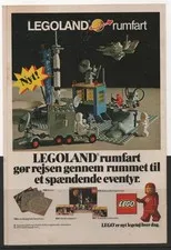 LEGO ADVERTISING INSERTS #  1-1702 # SPACE # 1979 #
