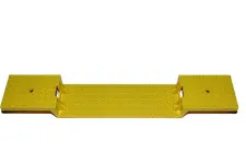 Lego® TRAIN Railway 9V RC Plate Waggon Carriage Base 6x34 FLAT BED YELLOW