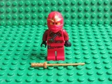 Kai ZX 9561 9441 9449 Red Ninja Ninjago LEGO Minifigure katana sword GS19