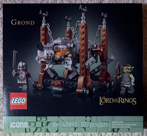 LEGO Icons 40893 Lord of the Rings Grond GWP New In Sealed Box