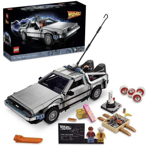 LEGO Icons Back to the Future Time Machine 10300 1872pcs 18+ Brick Sep SEALED 🔥