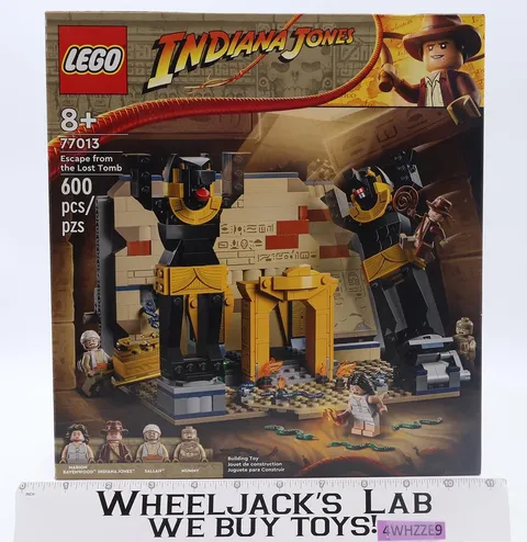 #77013 Escape from the Lost Tomb Indiana Jones 2023 Lego Set NEW SEALED
