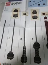 Lego Building Instructions Instruction Harry Potter Wand, Wall