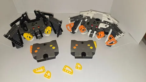 LEGO BIONICLE 8539 Manas TESTED Working Both Remotes Manuals Near Complete