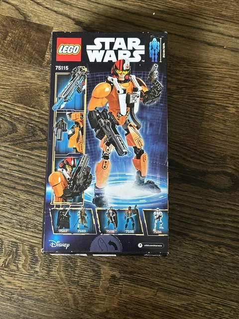 LEGO Star Wars: Poe Dameron (75115), New, Sealed Action Figure Fighter Disney