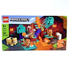LEGO Minecraft: The Warped Forest 21168 RETIRED Piglin, Hoglin, Huntress Gaming
