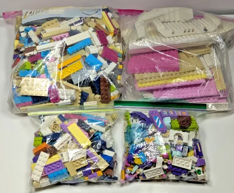 LEGO Friends Minifigures Accessories Bulk Lot 4.8 lbs Mixed Printed Parts Boat