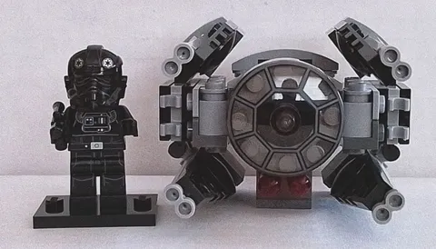 LEGO Star Wars 75031 TIE Interceptor Microfighter Series 1! Pre-Owned STIFF LEGS