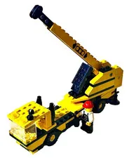 LEGO 6361 Mobile Crane Town Vehicles 1986 without Box damaged