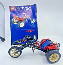 Vintage 1993 LegoTechnique Street Chopper,100% complete,384 pieces,box,instructi