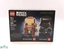 LEGO BRICKHEADZ Star Wars Obi-Wan Kenobi & Darth Vader SEALED NEW! #40547