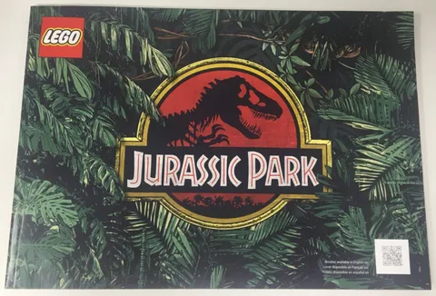 Lego 76956 Jurassic Park T-Rex Breakout Instruction Manual Book Only - No Bricks