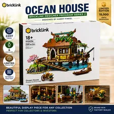 LEGO BrickLink Designer Program - Ocean House 910036 - New! Sealed! Retired! 🏠