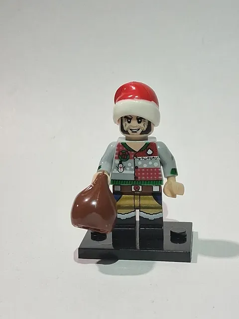Wolverine Minifigure Chritmas,Santa With Stand Custom Holiday Serie New