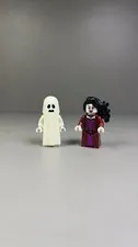 LEGO minifigures Ghost (glow in the dark) & Vampire from Haunted Mansion 31167