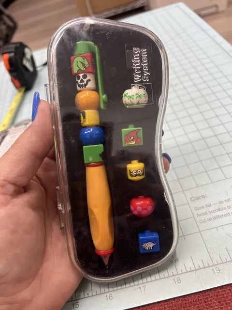 Set Of 2 Lego Writing System Dino island Pen And Case