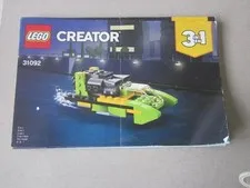 Lego Building Instructions Instruction Creator 31092 Speedboat 3 in1