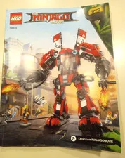 Instruction Book Only For Lego Ninjago 70615