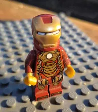 Lego sh0065 Ironman Mark 42 armor - Minifigure - Super Heroes - Helmet