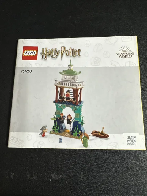 LEGO Harry Potter 76420 Triwizard Tournament The Black Lake Instruction Manual