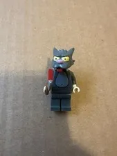LEGO The Simpsons Scratchy Minifigure w/ Axe Accessory