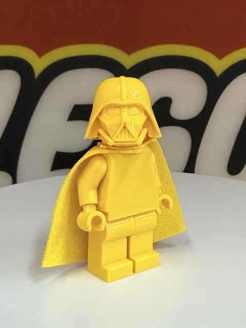 LEGO Star Wars Yellow Darth Vader Minifigure Monochrome - 100% Authentic Lego