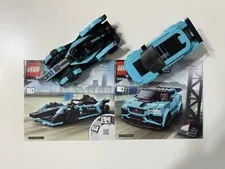 LEGO Speed Champions 76898 Cars Only W/ Instructions Pre Build Free Ship Used
