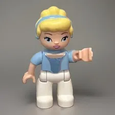 Lego Duplo Disney Princess Cinderella NO Skirt Dress Toy Figure Royal Castle