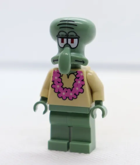 Squidward Lei 3827 3825 Spongebob Squarepants  LEGO® Minifigure Figure
