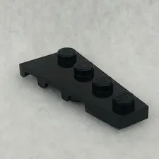 LEGO 41769 Black Wedge, Plate 4 x 2 Right (x1)