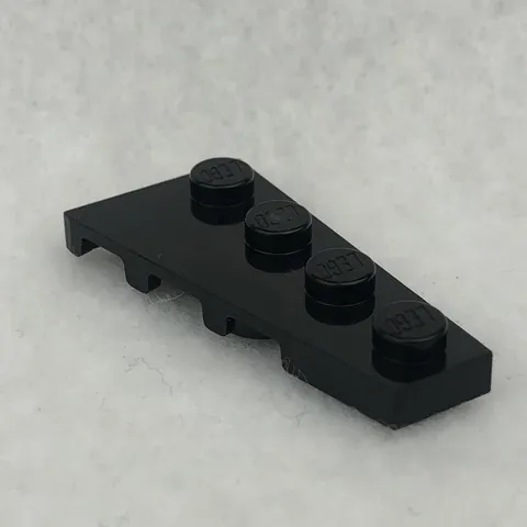 LEGO 41769 Black Wedge, Plate 4 x 2 Right (x1)